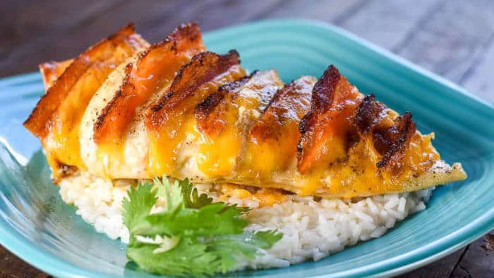Cheesy Hasselback Chicken with Smoky Twist