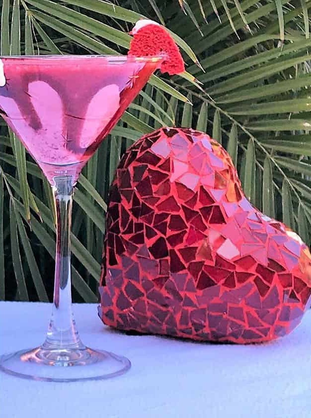 Velvet Red Martini Delight