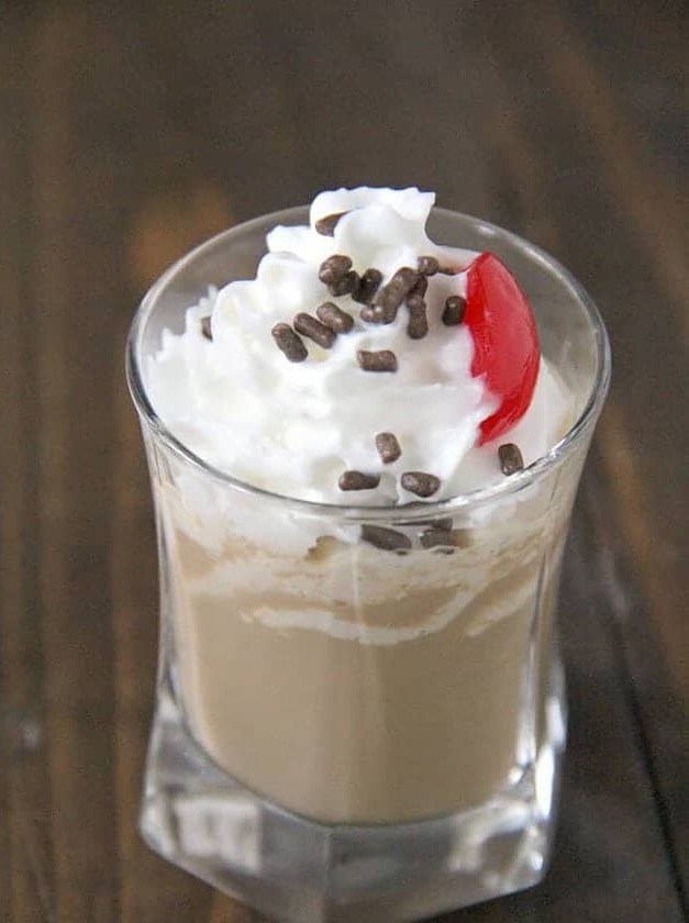 Decadent Chocolate Dessert in a Shot