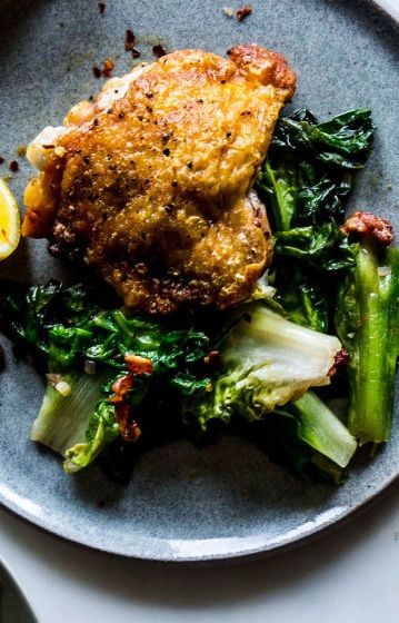 Easy Oven-Roasted Escarole Delight