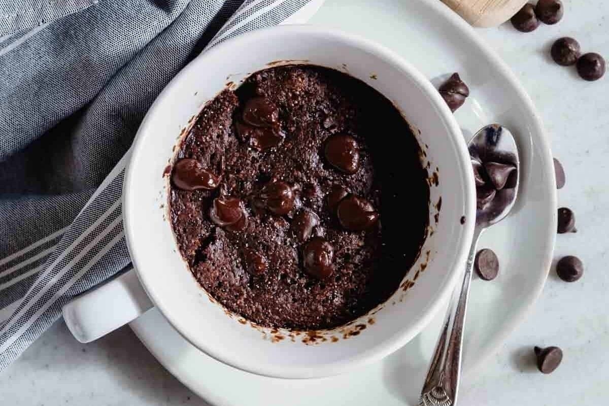 Quick Guilt-Free Chocolate Protein Mug Treat