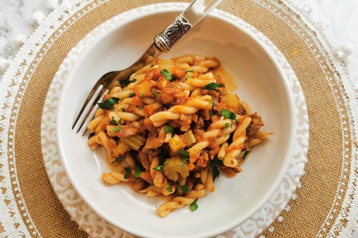 Roman Braised Oxtail in Rich Tomato Sauce