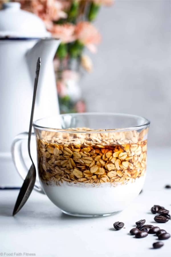 Greek Yogurt Oat Latte Delight
