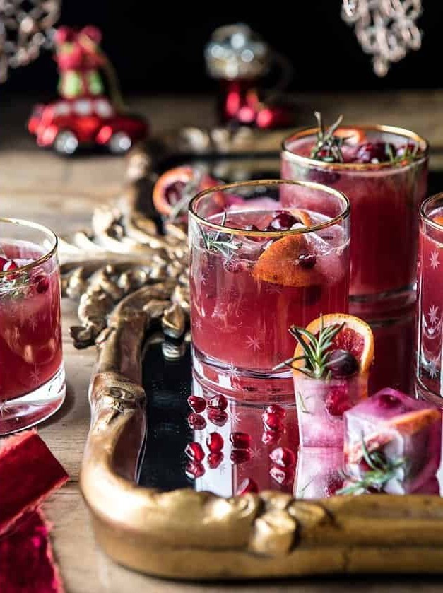 Bourbon Bubbly Holiday Delight