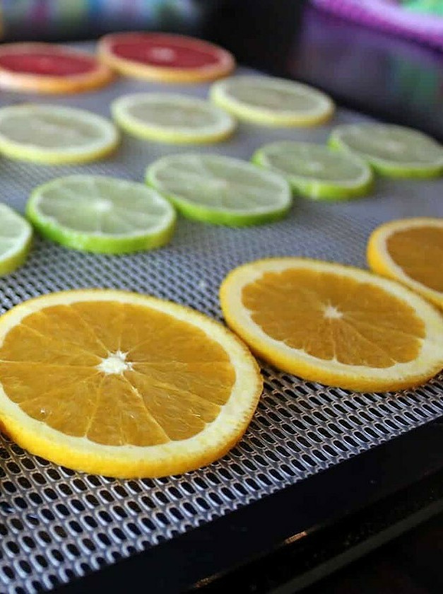 Citrus Dried to Perfection at Home