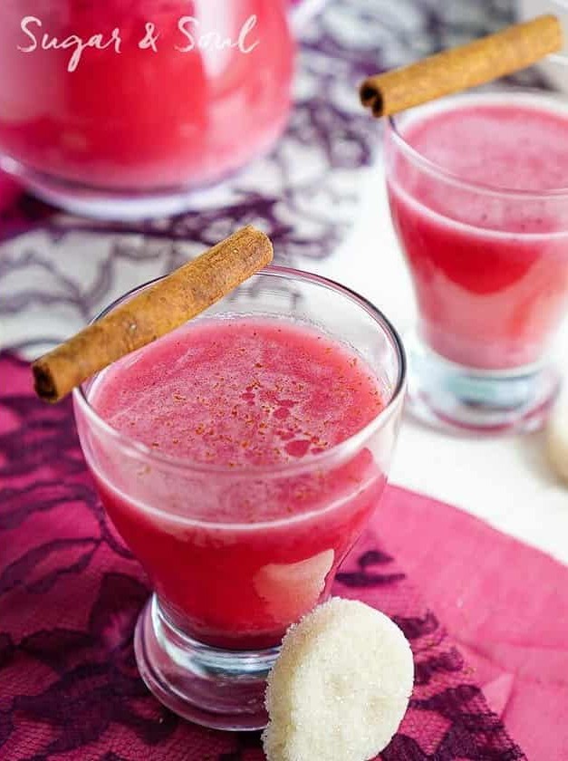 Berry Horchata: A Festive Drink