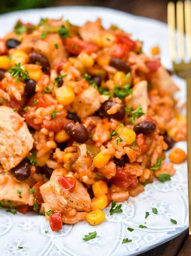 Quick Tex-Mex Chicken Dinner Delight