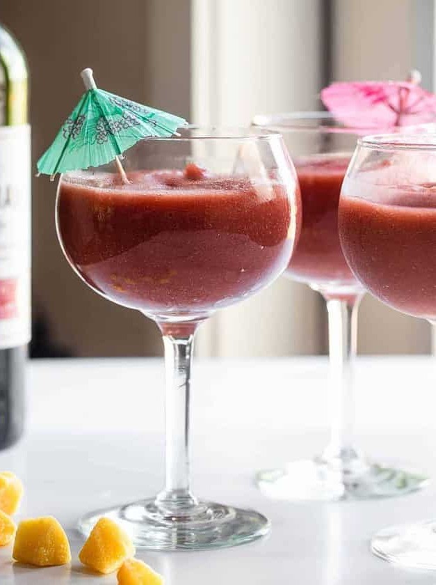 Frozen Fruit Sangria Delight