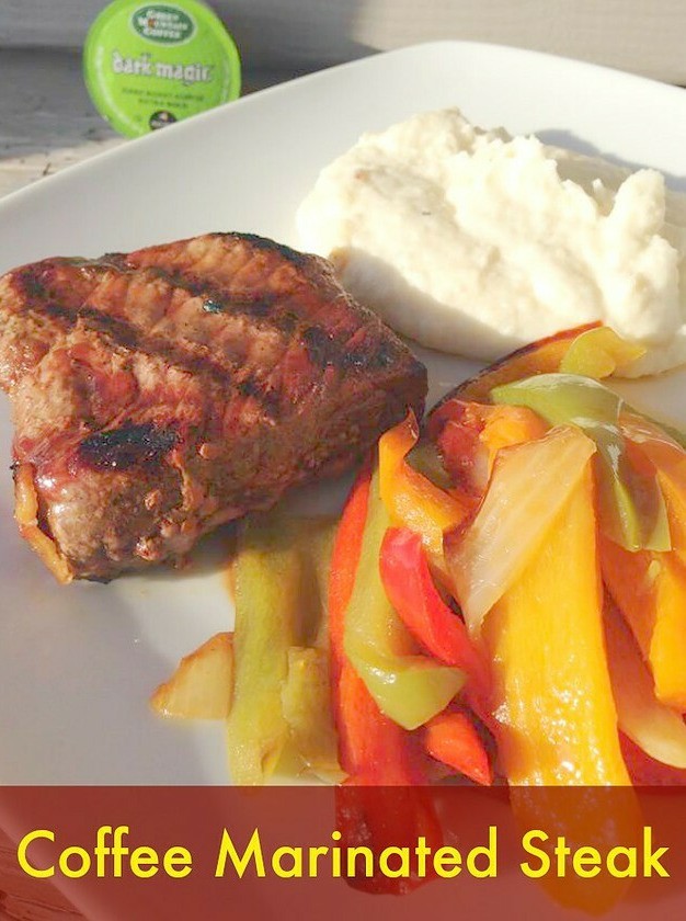 Coffee Glazed Grilled Steak Delight