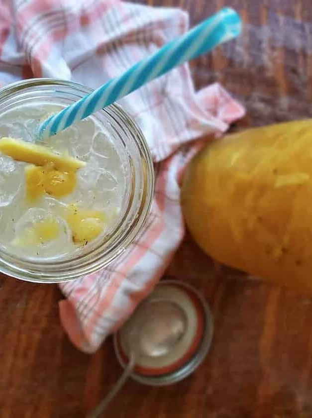 Spicy Pineapple Shrub Refresher