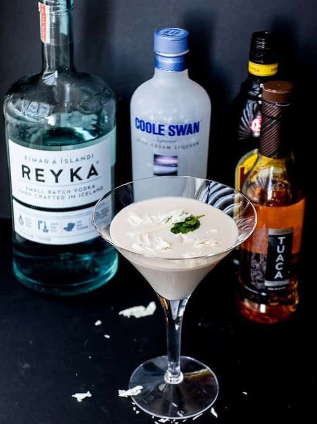 Sweet Espresso Twist in a Martini