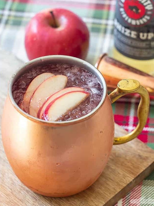 Autumn Spice Apple Cider Cocktail