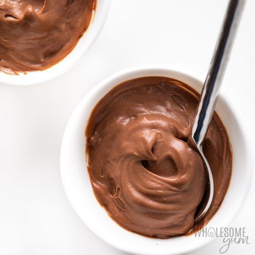 Rich Low-Carb Chocolate Truffle Custard Delight