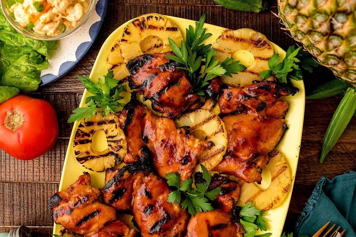 Island-Style Grilled Chicken Delight