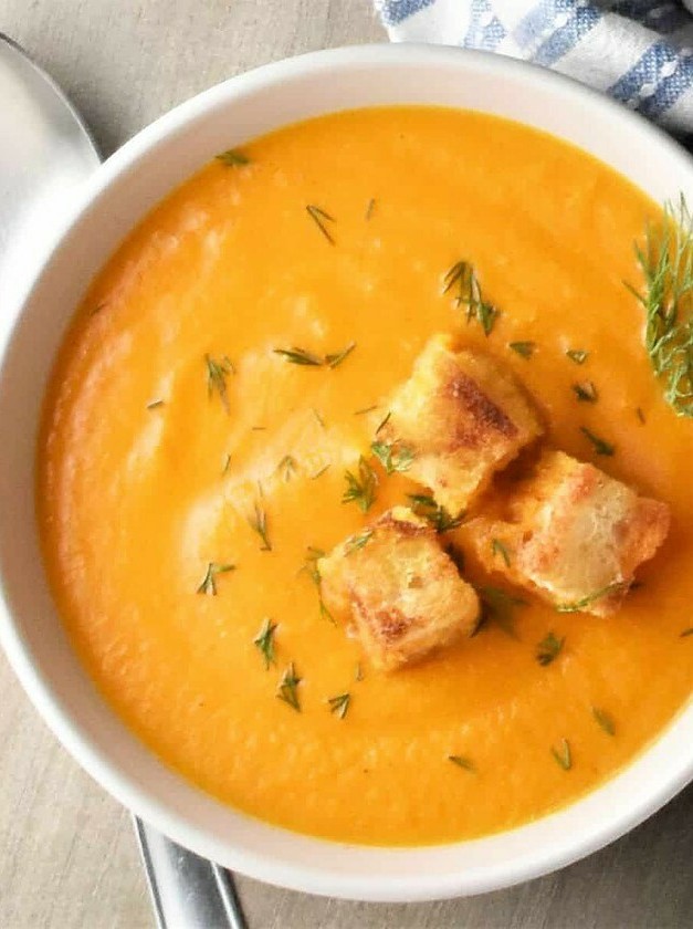 Creamy Cabbage Soup with Vibrant Twist