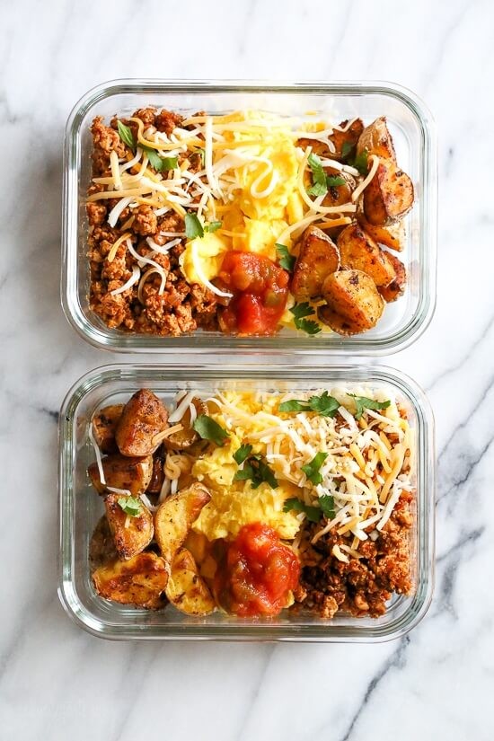 Breakfast Taco Scramble Meal Prep Recipe