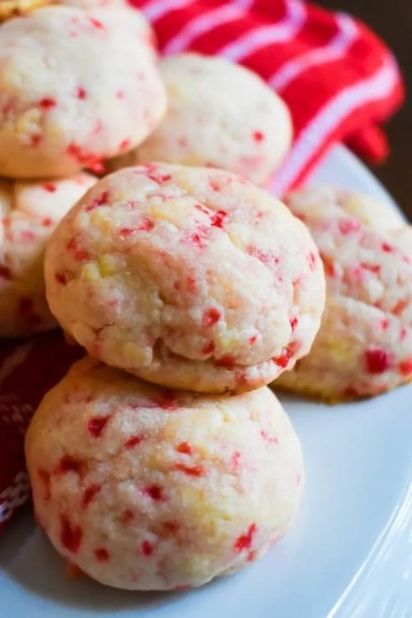 Peppermint Holiday Sugar Cookie Delights