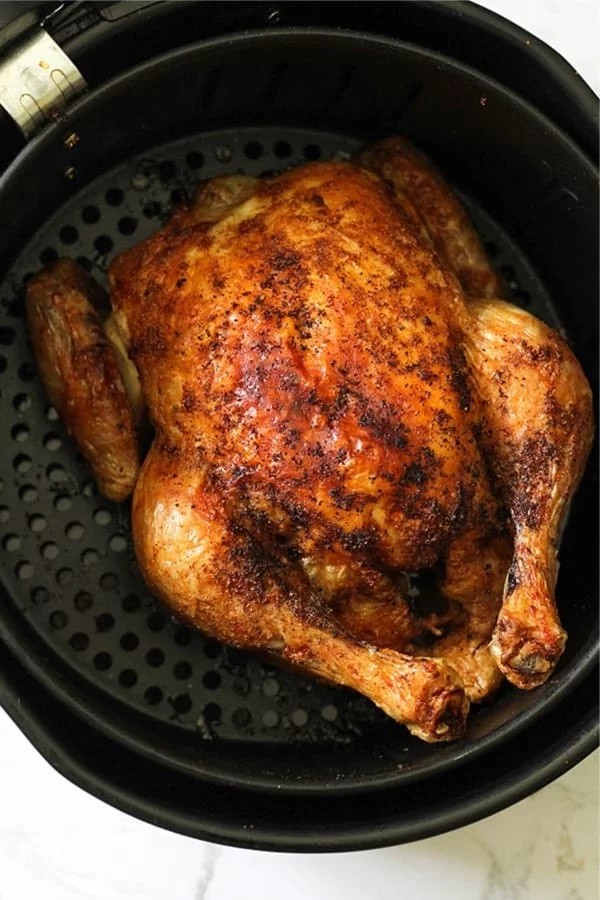Air Fried Whole Chicken Perfection