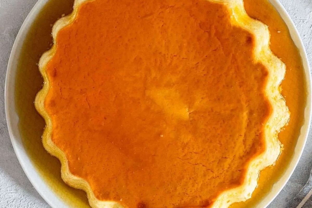 Rich Caramel Topped Custard Delight