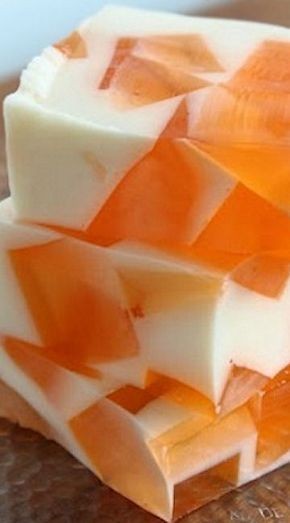 Orange Dreamsicle Jello Bites