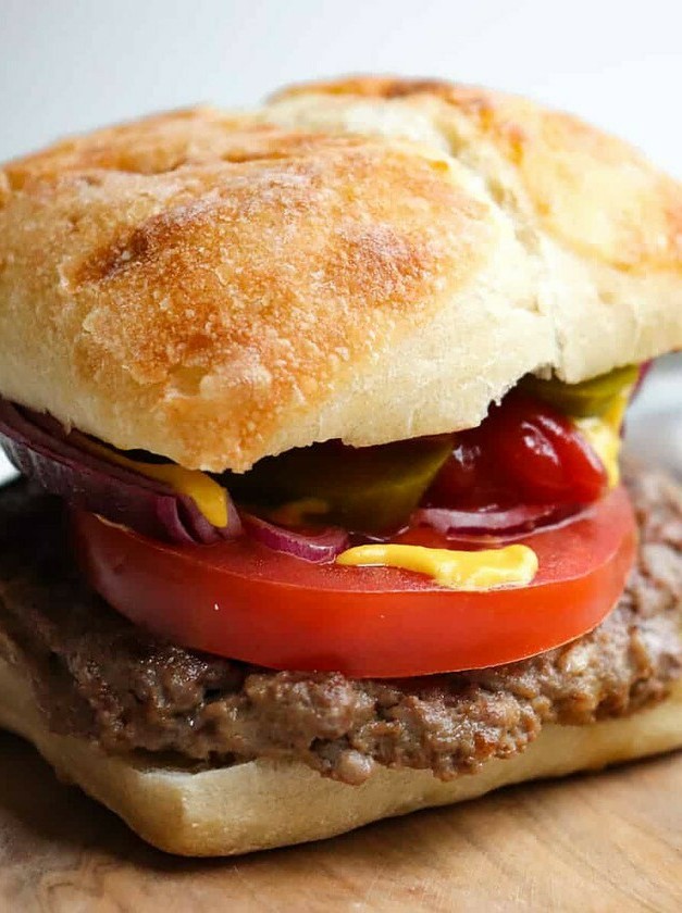 Venison Burgers with a Gamey Twist