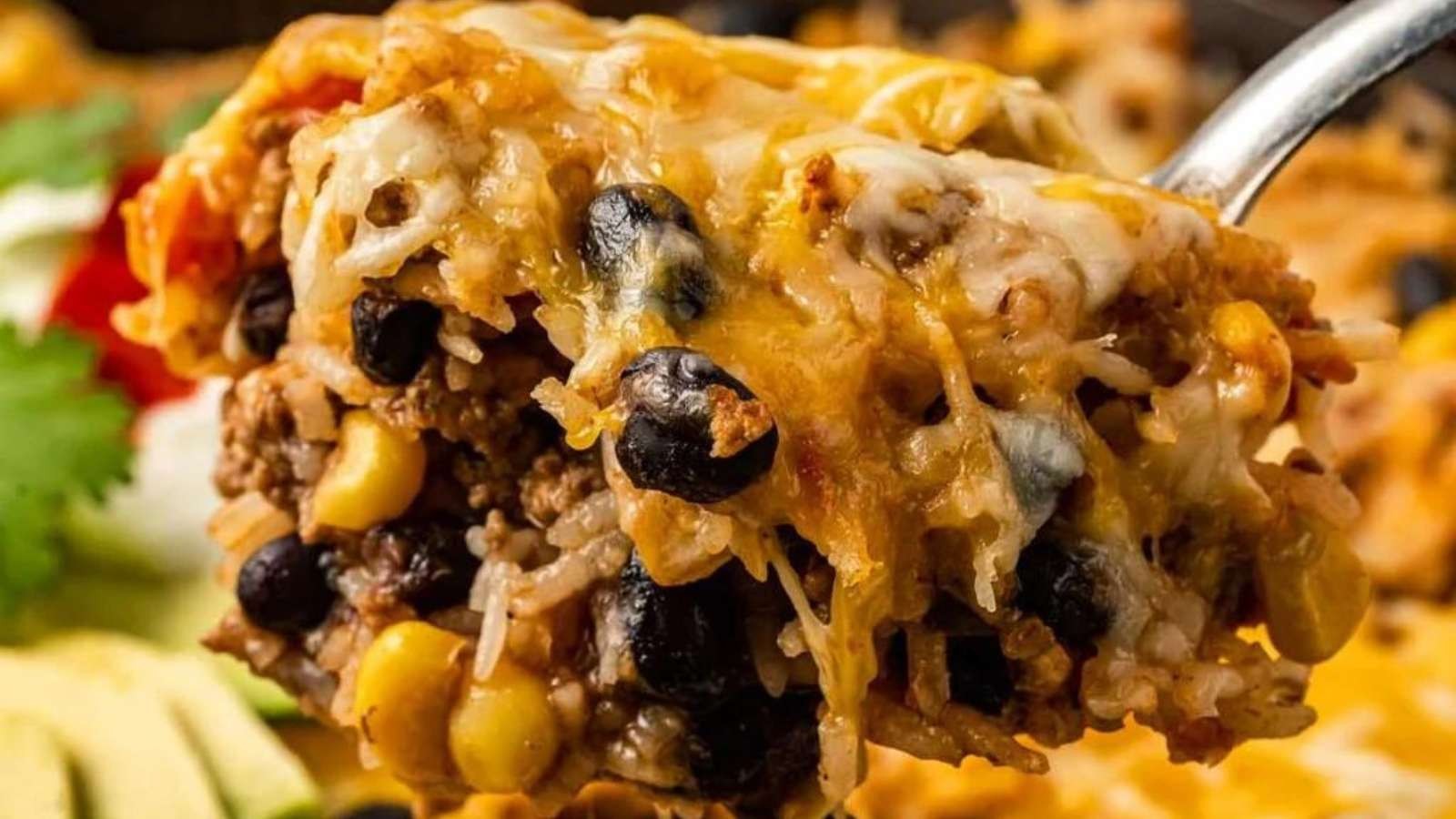 Hearty Ground Beef & Rice Casserole