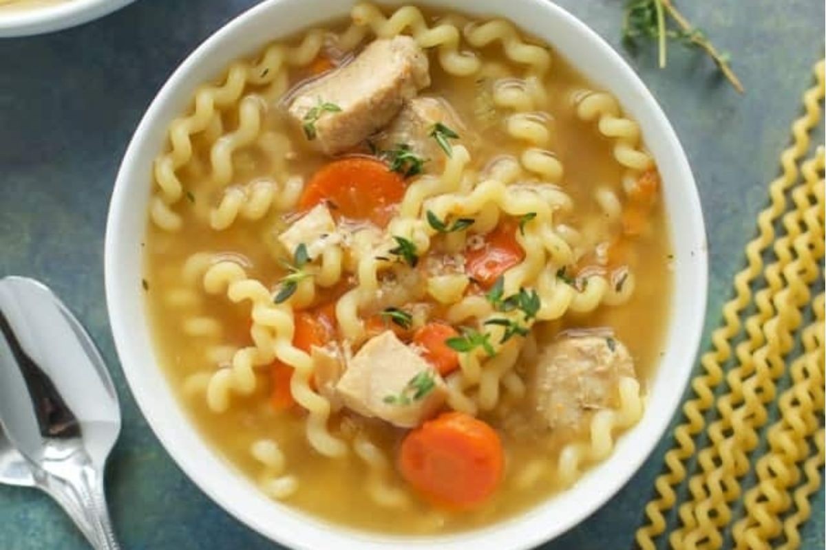 Quick Pantry Chicken Soup in Minutes