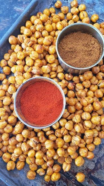 Crispy Garam Masala Chickpea Snack Recipe