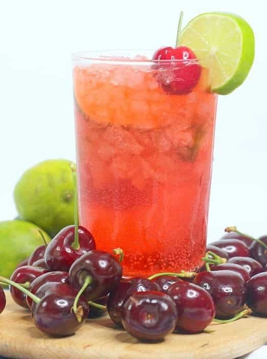 Summer Sipper: Cherry & Lime Fusion