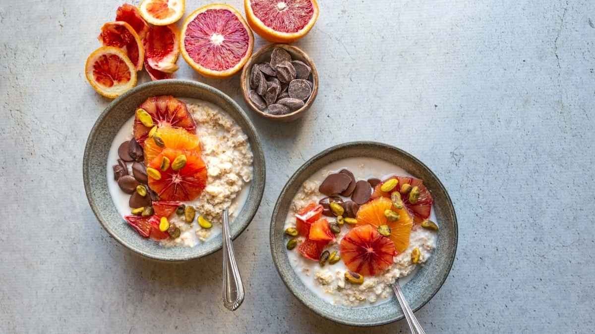 Chocolate & Blood Orange Oatmeal Delight