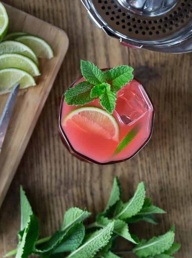 Guava Twist Tequila Lime Refresher
