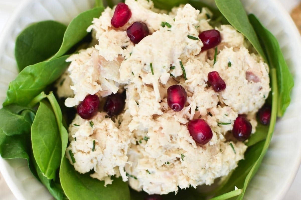 Sweet Pomegranate Shredded Chicken Delight