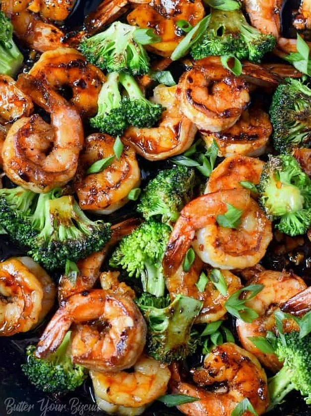 Sweet & Savory Shrimp & Broccoli Delight