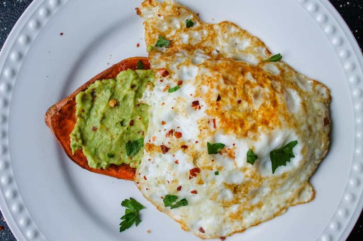 Avocado Sweet Potato Breakfast Toast