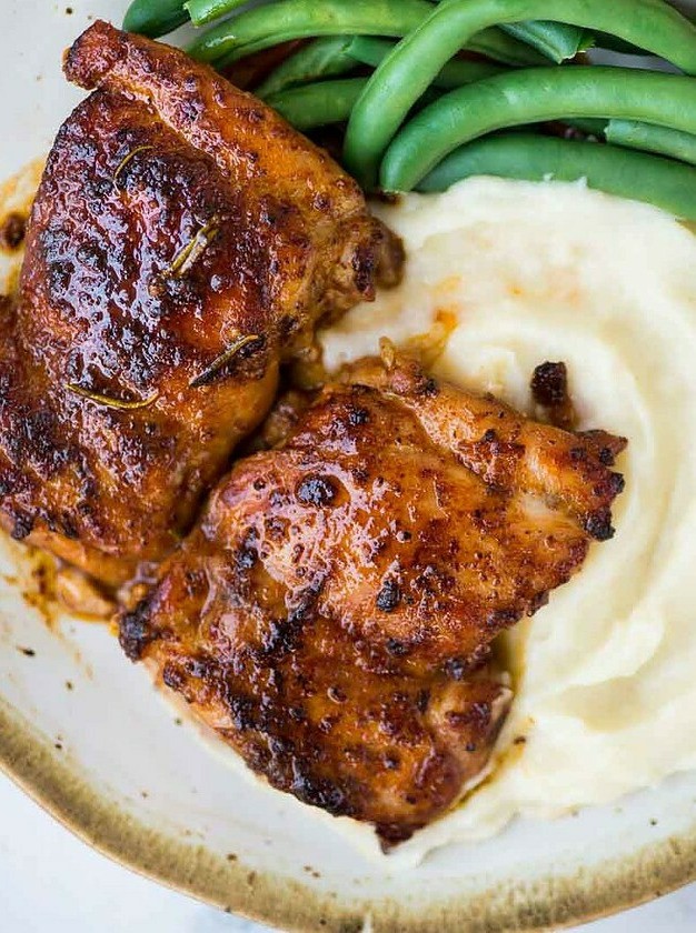 Spicy Sweet Chicken Thighs Recipe