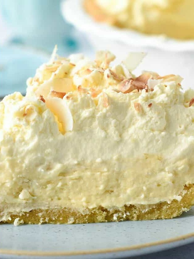 Coconut Keto Cream Pie Delight