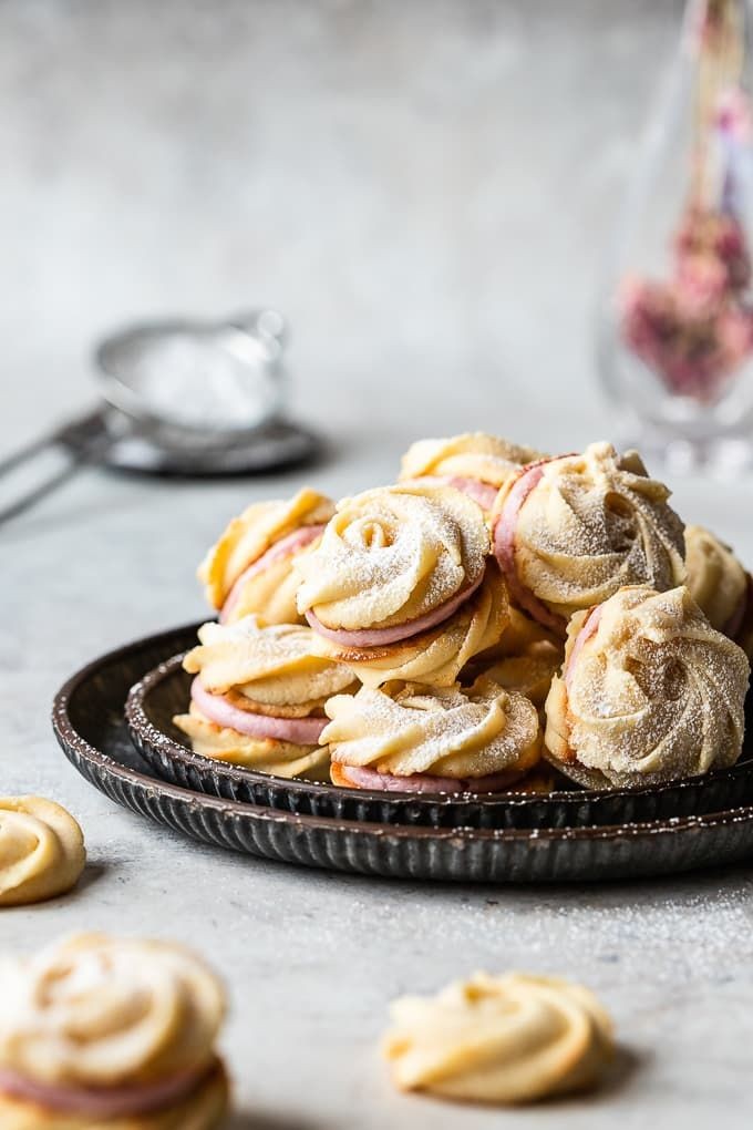 Cinnamon Sugar Maple Shortbread Cookies