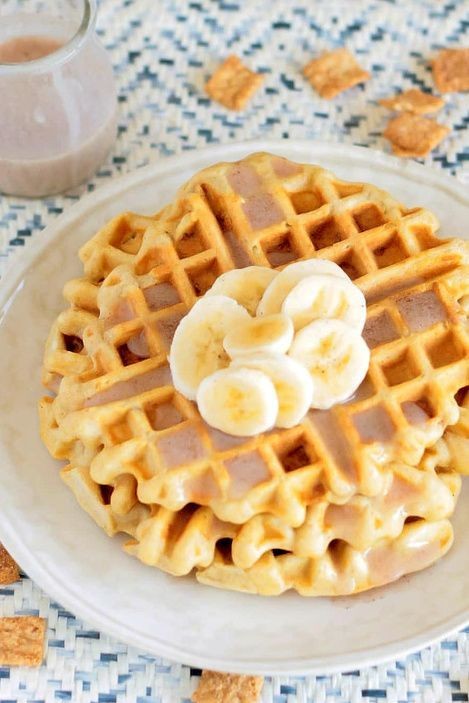 Cinnamon Crunchy Rice Krispie Cereal Bars