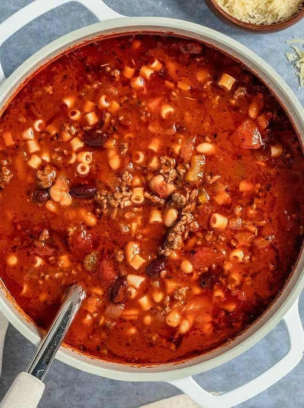 Italian Bean and Pasta Winter Stew