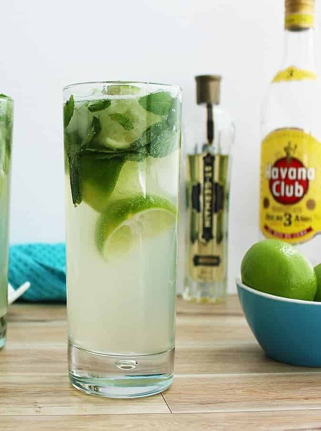 Elderflower Twist on Classic Mojito