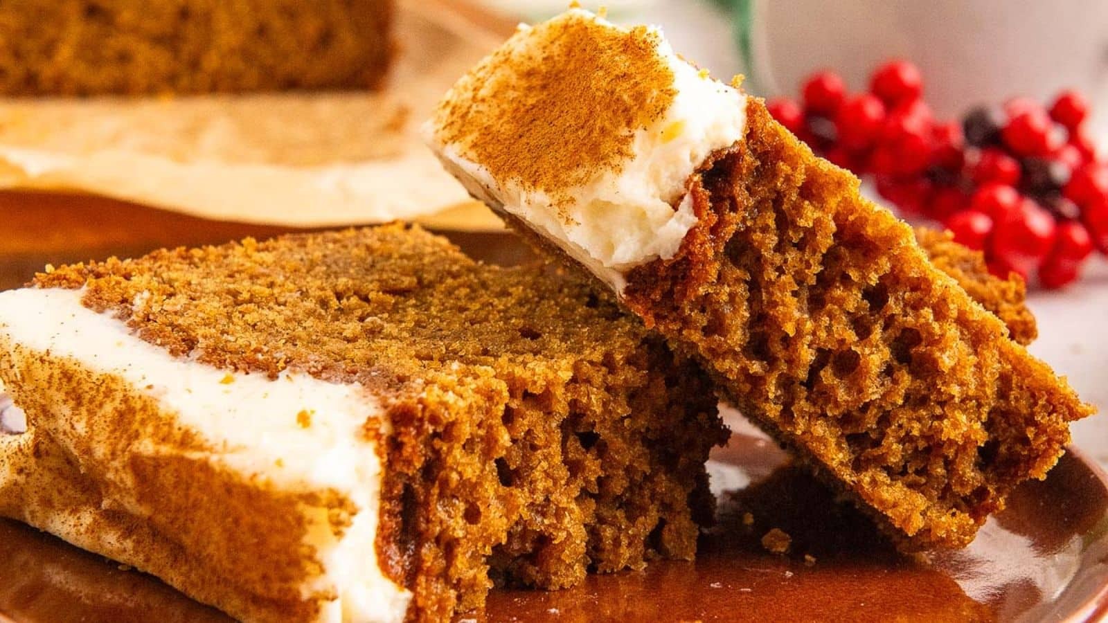 Spiced Ginger Bread Loaf Delight