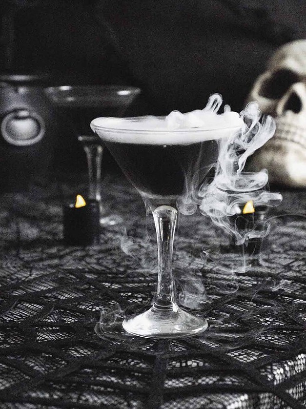 Black Magic Martini: A Witch