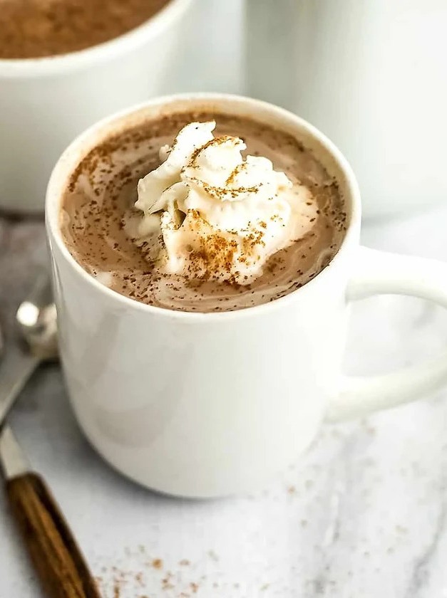 Creamy Vegan Protein Hot Chocolate Delight