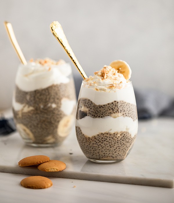 Banana Coconut Chia Pudding Delight