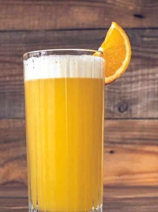 Tropical Rum Cocktail with Bright Colors