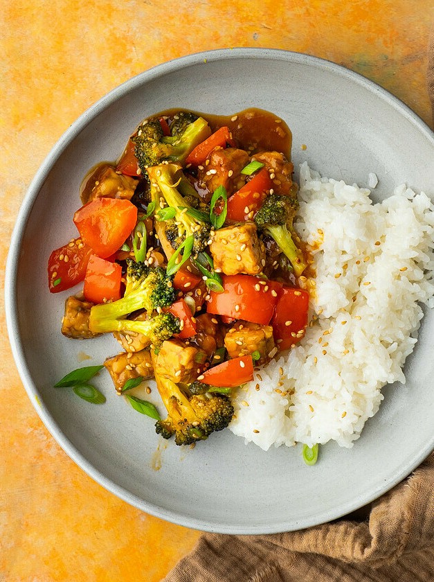 Tempeh Stir Fry Delight