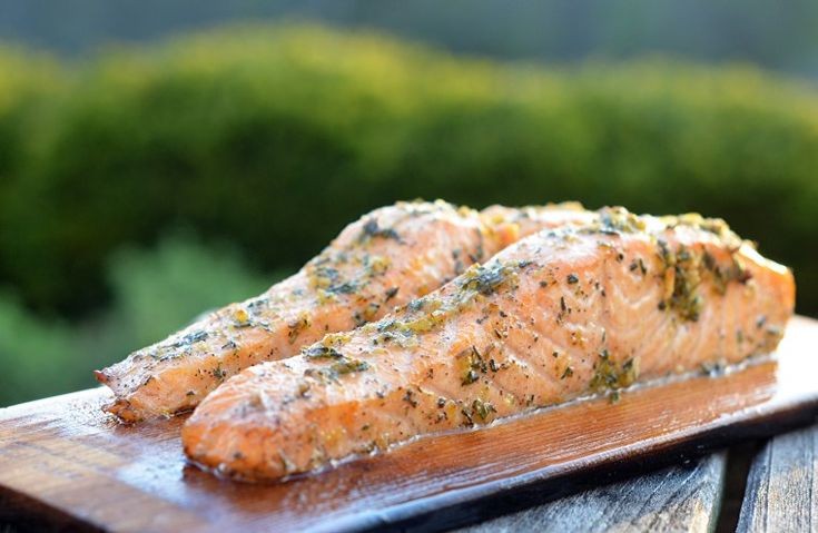 Summer BBQ Salmon with Homemade Sauce