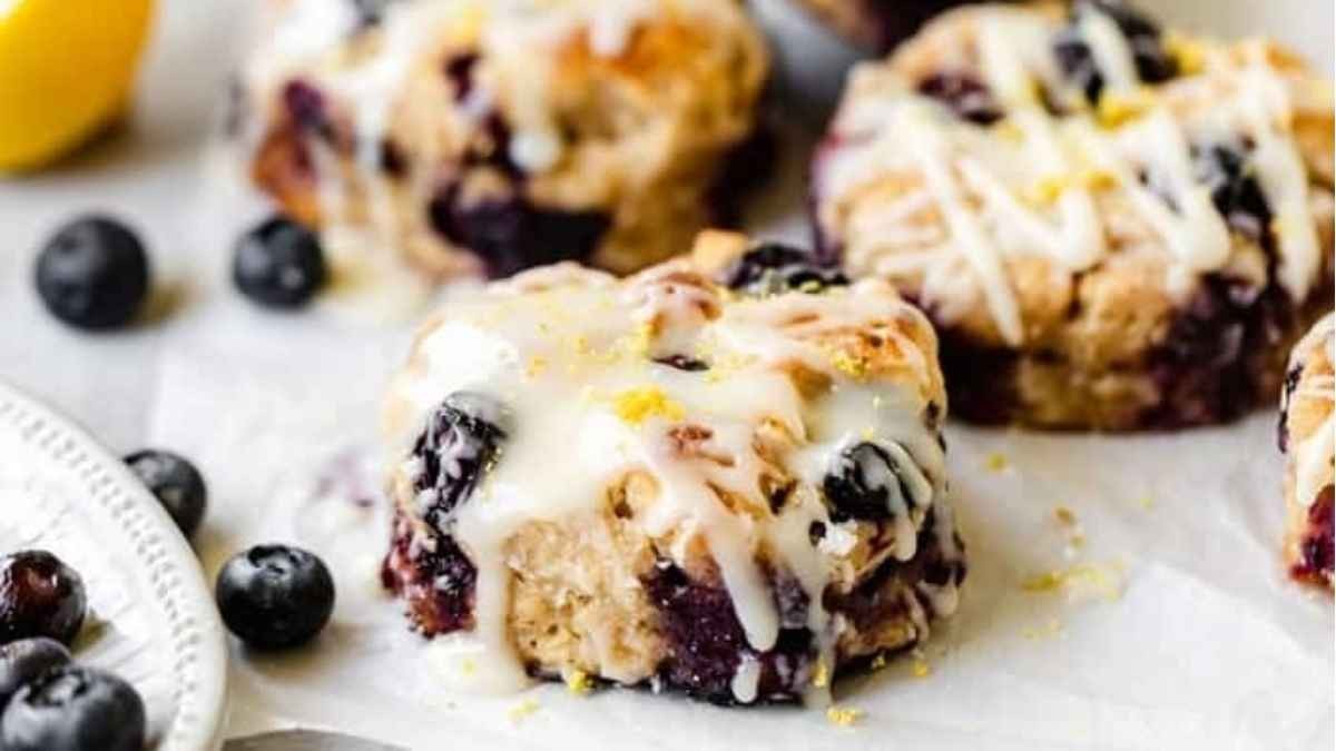 Lemony Blueberry Breakfast Treats