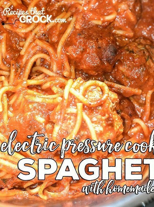 Instant Pot Spaghetti Bolognese Meatballs