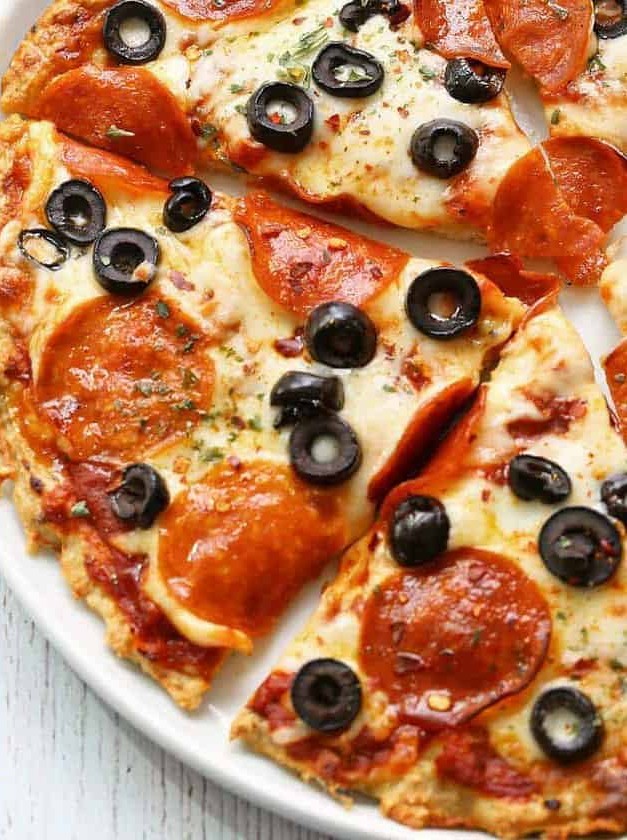 Low-Carb Chicken Pizza Alternative